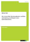 Die nonverbale Kommunikation und ihre Anwendung am Beispiel eines Klavierkonzertes