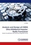 Analysis and Design of CMOS Ultra-Wideband Impulse-Radio Transceiver