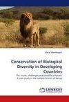 Conservation of Biological Diversity in Developing Countries