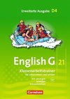 English G 21. Erweiterte Ausgabe D 4. Klassenarbeitstrainer mit Lösungen und Audios online