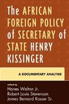 African Foreign Policy of Secretary of State Henry Kissinger, The