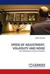 SPEED OF ADJUSTMENT, VOLATILITY AND NOISE