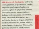 100 Maverick Postcards