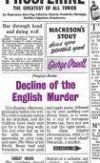 Great Ideas: Decline of the English Murder