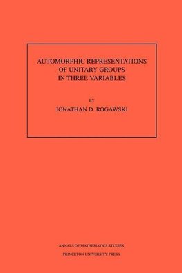 Automorphic Representation of Unitary Groups in Three Variables