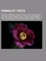 Primality tests