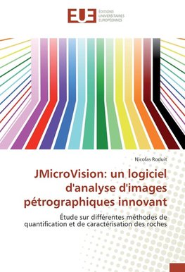 JMicroVision: un logiciel d'analyse d'images pétrographiques innovant