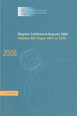 Dispute Settlement Reports 2008: Volume 13, Pages 4911-5370