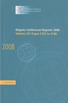 Dispute Settlement Reports 2008