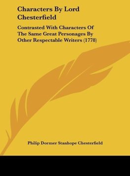 Characters By Lord Chesterfield