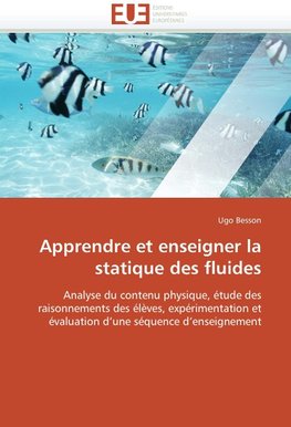 Apprendre et enseigner la statique des fluides