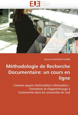 Méthodologie de recherche documentaire