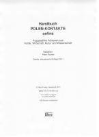 Handbuch Polen-Kontakte online