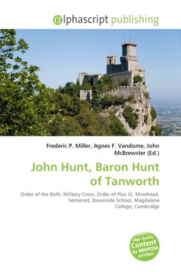 John Hunt, Baron Hunt of Tanworth