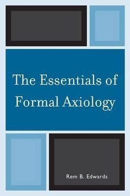Essentials of Formal Axiology
