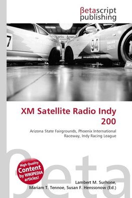 XM Satellite Radio Indy 200