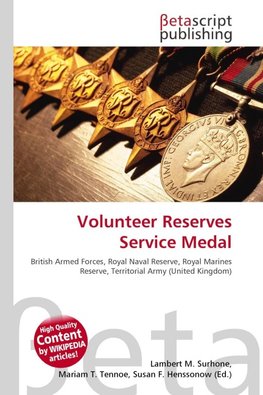 Volunteer Reserves Service Medal
