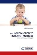 AN INTRODUCTION TO RESEARCH METHODS