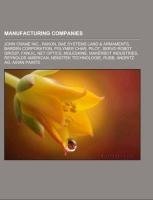 Manufacturing companies