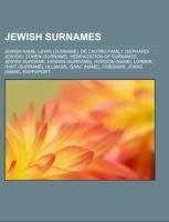 Jewish surnames