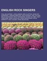 English rock singers