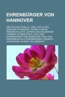 Ehrenbürger von Hannover