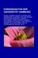 Ehrensenator der Universität Hamburg