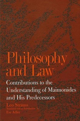Strauss, L: Philosophy and Law