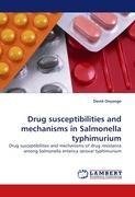Drug susceptibilities and mechanisms in Salmonella typhimurium