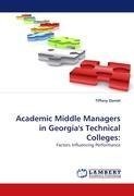 Academic Middle Managers in Georgia's Technical Colleges: