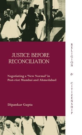 Justice before Reconciliation
