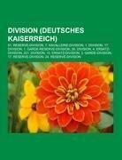 Division (Deutsches Kaiserreich)