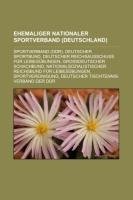 Ehemaliger nationaler Sportverband (Deutschland)