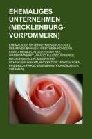 Ehemaliges Unternehmen (Mecklenburg-Vorpommern)