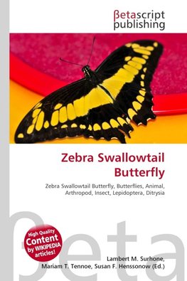 Zebra Swallowtail Butterfly