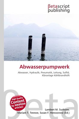 Abwasserpumpwerk