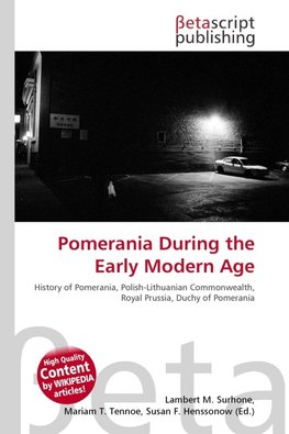 Pomerania During the Early Modern Age