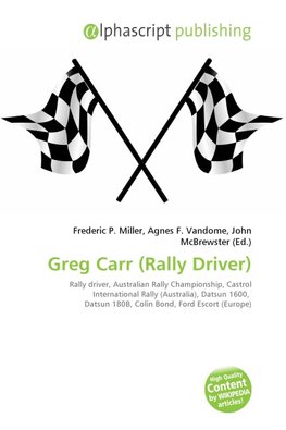 Greg Carr (Rally Driver)