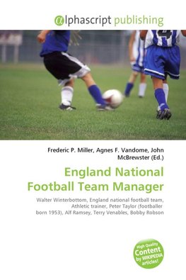 England National Football Team Manager