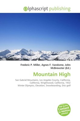 Mountain High