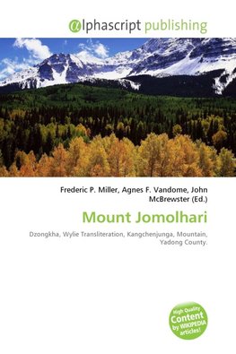 Mount Jomolhari