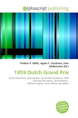 1959 Dutch Grand Prix