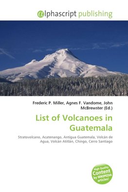 List of Volcanoes in Guatemala