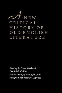 New Critical History of Old Eng. Lit