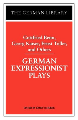 German Expressionist Plays