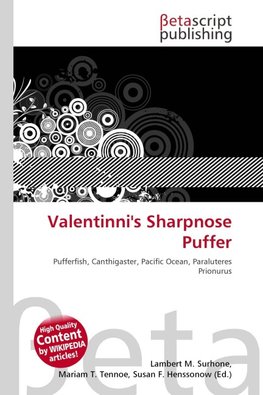 Valentinni's Sharpnose Puffer