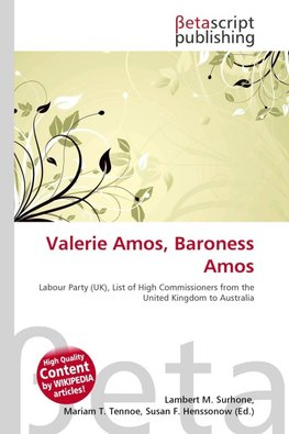 Valerie Amos, Baroness Amos