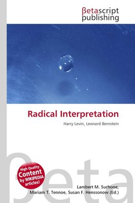 Radical Interpretation