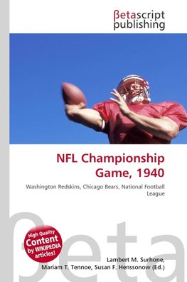 NFL Championship Game, 1940