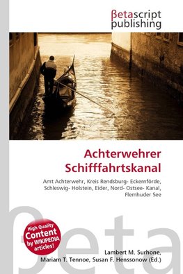 Achterwehrer Schifffahrtskanal